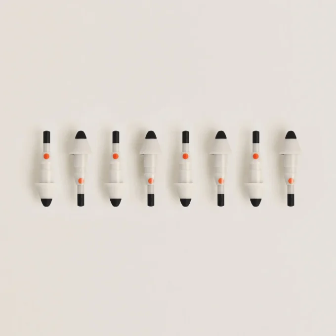 Puntas de recambio mate para el bolígrafo digital Montblanc color marfil